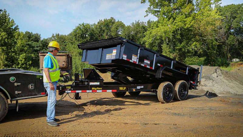 2023 Big Tex Trailers 16LP-14BK6SIRPD Dump Trailer