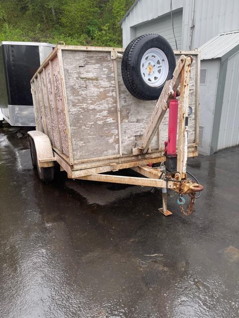 1991 Homemade Manual Dump Trailer 1991 Homemade Manual Dump Trailer