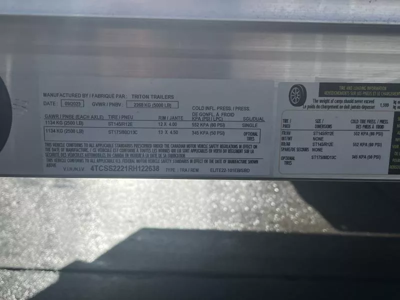 new Snowmobile Trailers Triton Trailers  for sale, in Fargo, ND Thumbnail 10