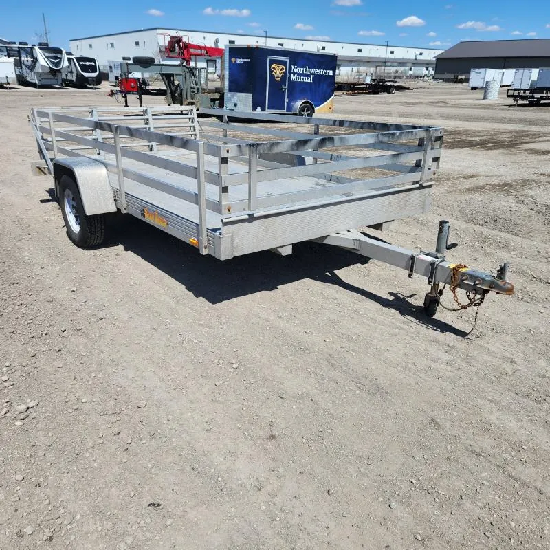 2014 Bear Track 80"X12' Aluminum Utility Traler