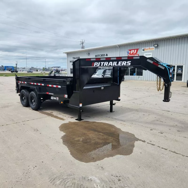 2026 PJ Trailers 83" x 14' Gooseneck Dump Trailer