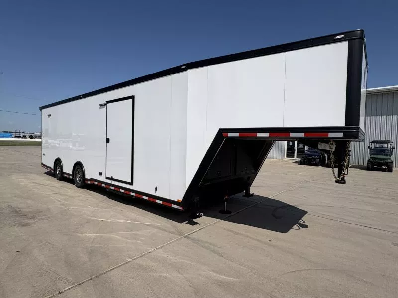 2025 InTech 8.5'X36' Gooseneck Enclosed Race Trailer
