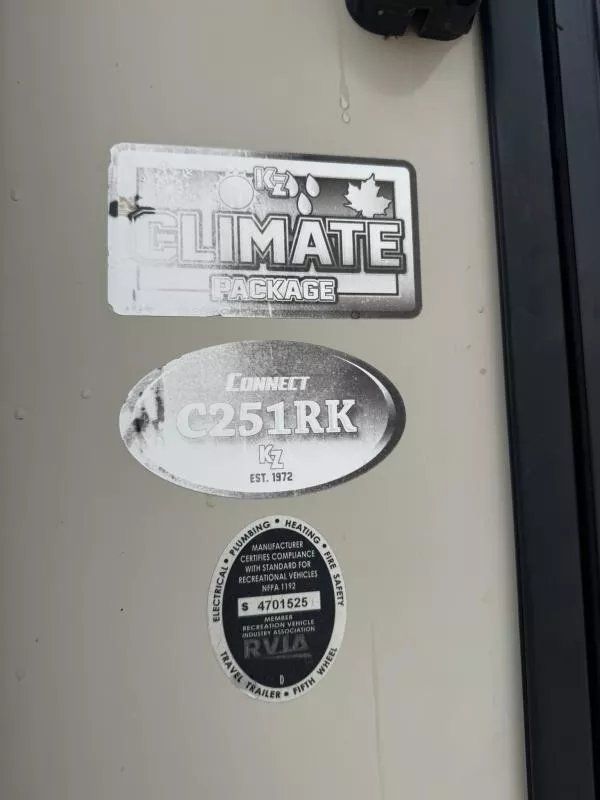 used Travel Trailers Kz Kz for sale, in Fargo, ND Thumbnail 26