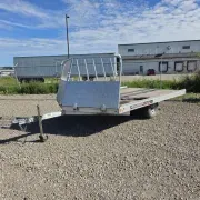 2013 Aluma 102x12 Drive On/Off Snowmobile Trailer photo 8