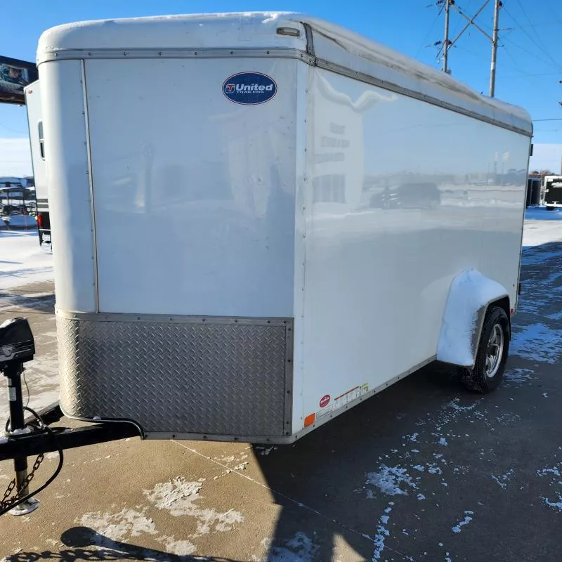2018 United Trailers 6'X12' Enclosed Trailer