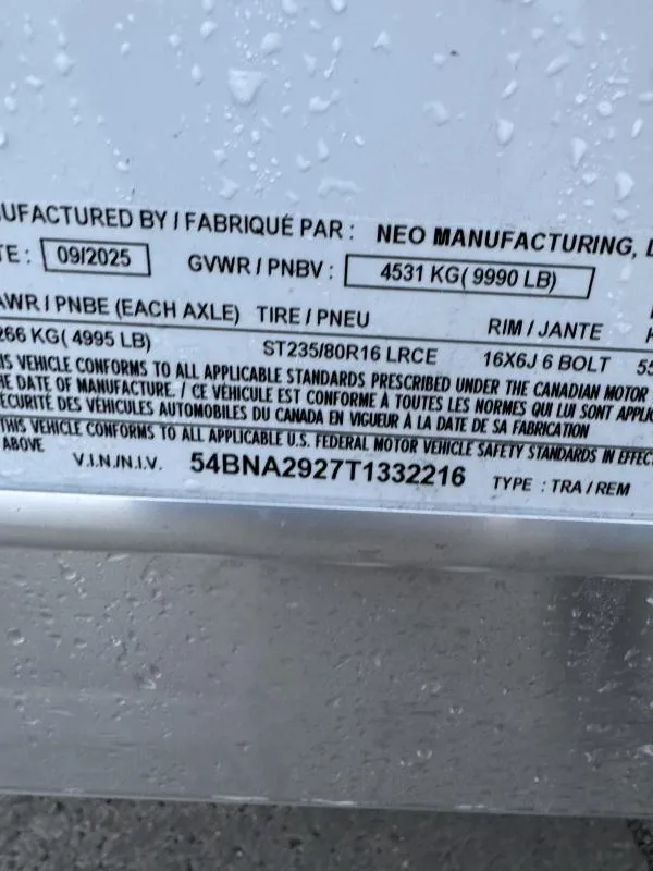 new Cargo (Enclosed) Trailers NEO Trailers  for sale, in Fargo, ND Thumbnail 12