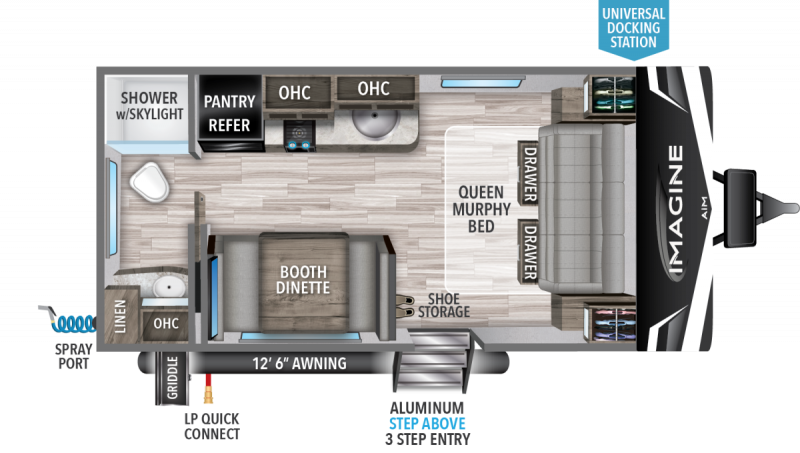 2023 Grand Design RV Imagine AIM 15RB