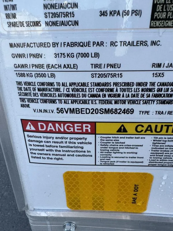 new Cargo (Enclosed) Trailers MTI Trailers  for sale, in Fargo, ND Thumbnail 5