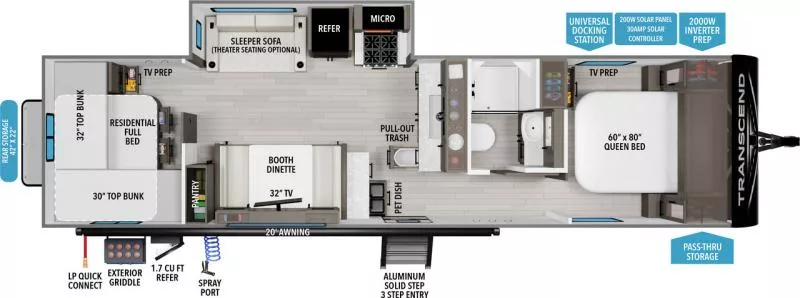 2026 Grand Design RV Transcend 295QBT