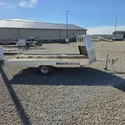 2013 Aluma 102x12 Drive On/Off Snowmobile Trailer photo 3