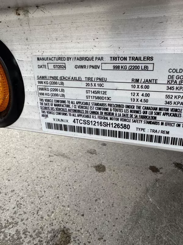 new Snowmobile Trailers Triton Trailers  for sale, in Fargo, ND Thumbnail 9