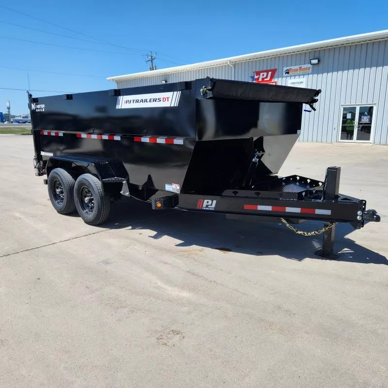 2026 PJ Trailers 83''X14' Telescopic Dump Trailer