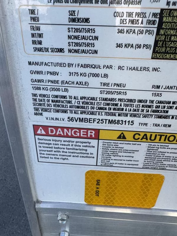 new Cargo (Enclosed) Trailers MTI Trailers  for sale, in Fargo, ND Thumbnail 11