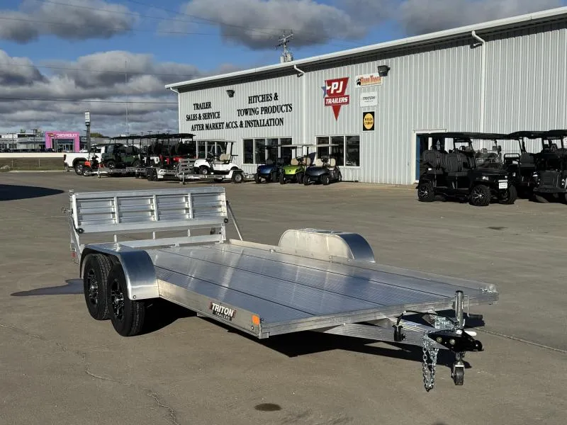 2026 Triton Trailers 81" x 16' Aluminum Utility Trailer
