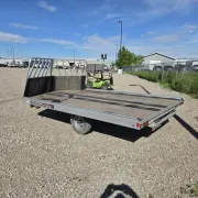 2013 Aluma 102x12 Drive On/Off Snowmobile Trailer photo 6