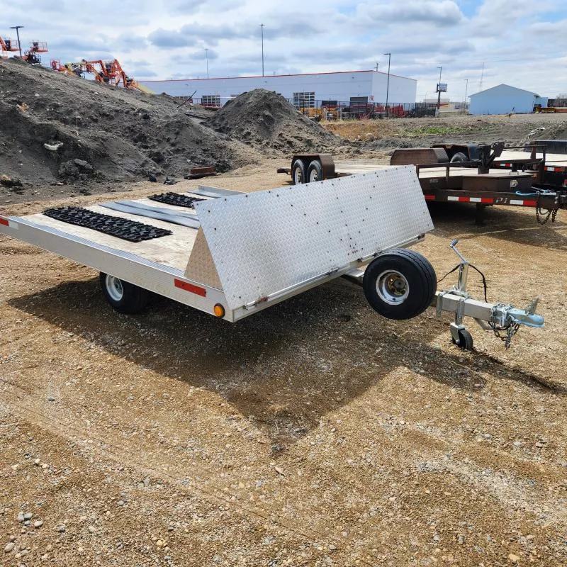 2012 Triton Trailers 8' x 10' Tilt Snowmobile Trailer