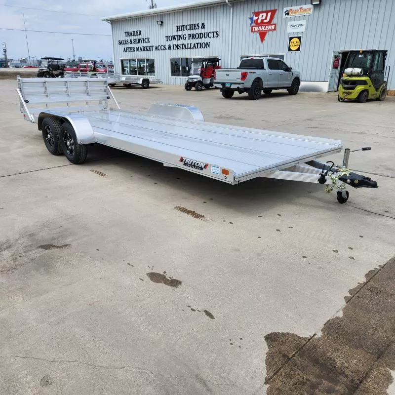 2025 Triton Trailers 81" x 20' Aluminum Utility Trailer