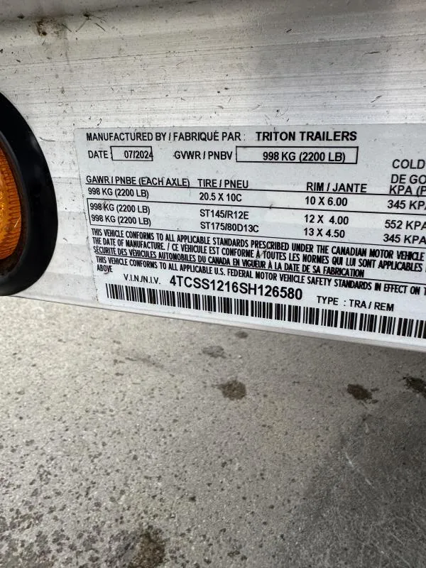 new Snowmobile Trailers Triton Trailers  for sale, in Fargo, ND Thumbnail 9