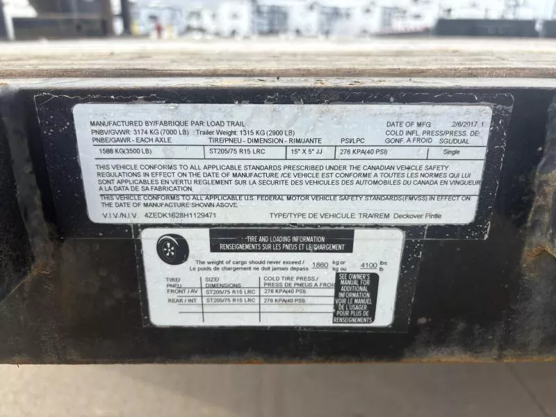 used Equipment / Flatbed Trailers Load Trail  for sale, in Fargo, ND Thumbnail 15