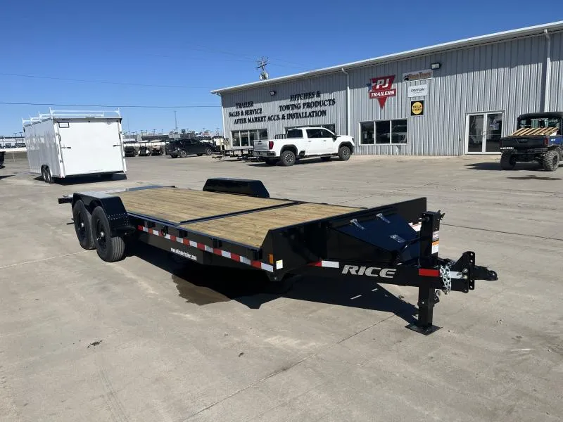 2026 Rice Trailers 82"X22' Tilt Trailer