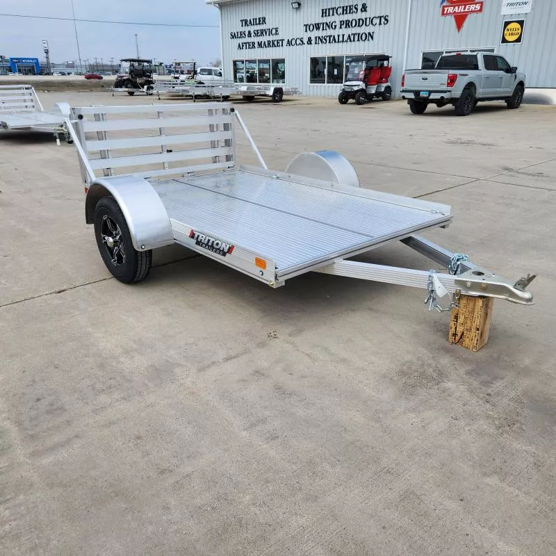 2025 Triton Trailers 64" x 8' Aluminum Utility Trailer