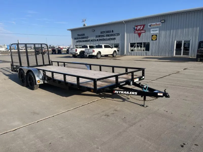 2026 PJ Trailers 83''X20' Tandem Utility Trailer