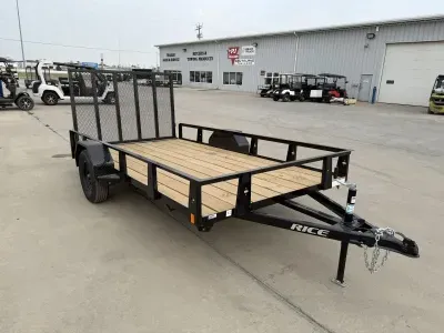 2026 Rice Trailers 82"X12' Utility Trailer