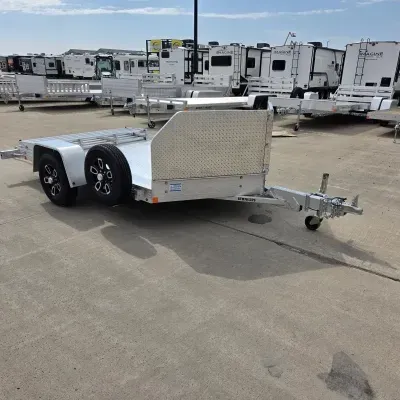 2026 Bear Track 76"X11' Aluminum Motorcycle Trailer