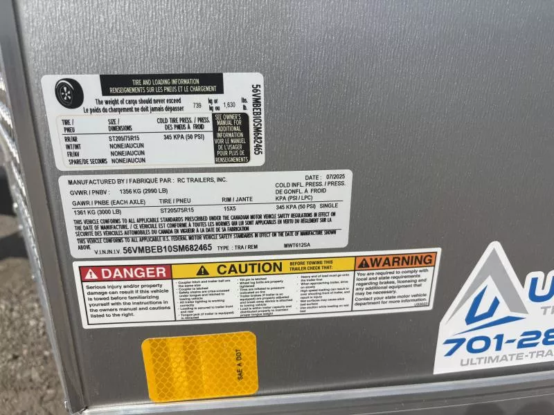 new Cargo (Enclosed) Trailers MTI Trailers  for sale, in Fargo, ND Thumbnail 11