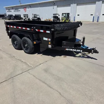 2026 PJ Trailers 6'x10' Tandem Axle Dump Trailer