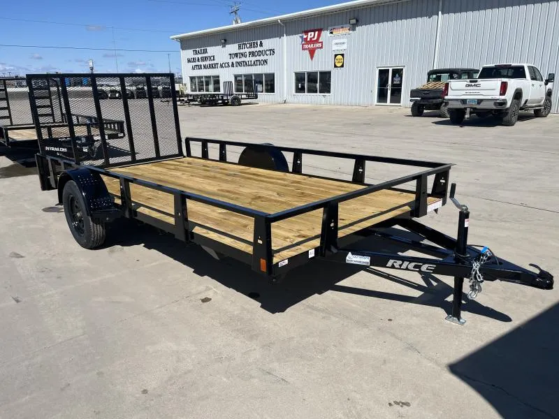 2026 Rice Trailers 82"X14' Utility Trailer