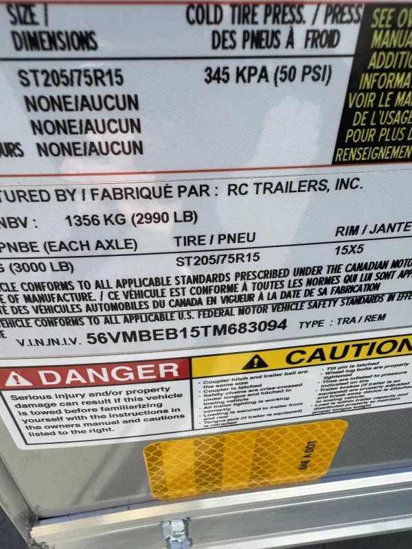 new Cargo (Enclosed) Trailers MTI Trailers  for sale, in Fargo, ND Thumbnail 10