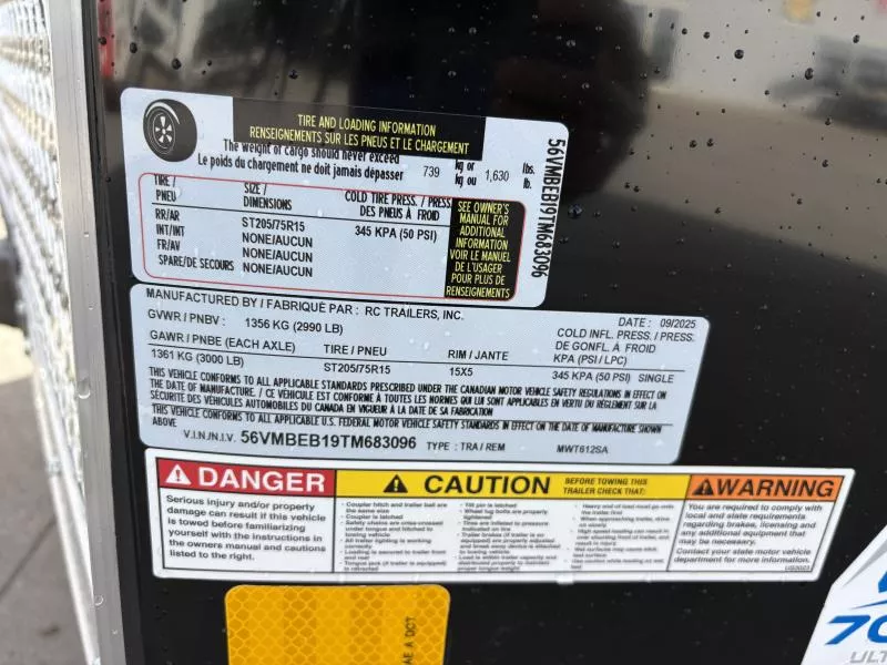 new Cargo (Enclosed) Trailers MTI Trailers  for sale, in Fargo, ND Thumbnail 20