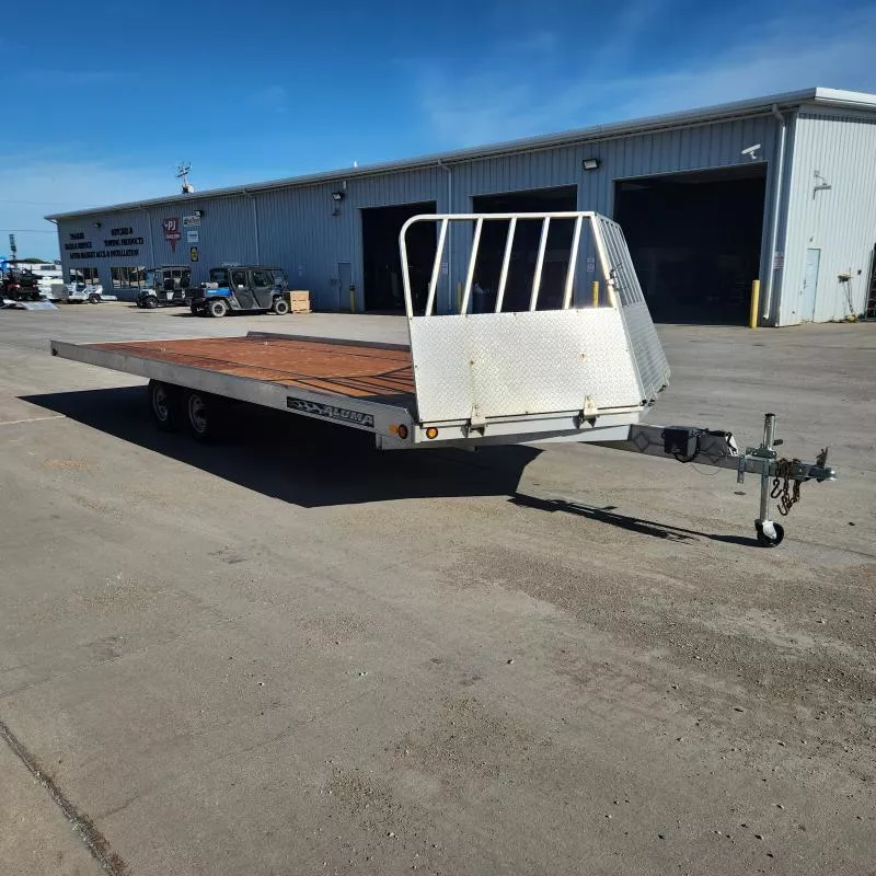 2013 Aluma 22' Open Snowmobile Trailer