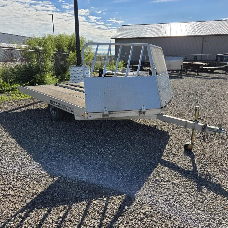 2013 Aluma 102x12 Drive On/Off Snowmobile Trailer