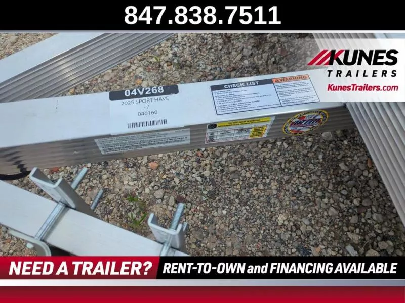 2025 Sport Haven AUT610D-F Utility Trailer