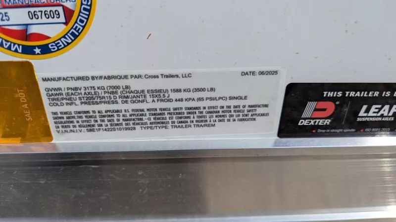 new Cargo (Enclosed) Trailers Cross Trailers  for sale, in Antioch, IL Thumbnail 3