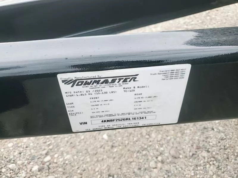 new Equipment / Flatbed Trailers Towmaster Trailers  for sale, in Antioch, IL Thumbnail 14