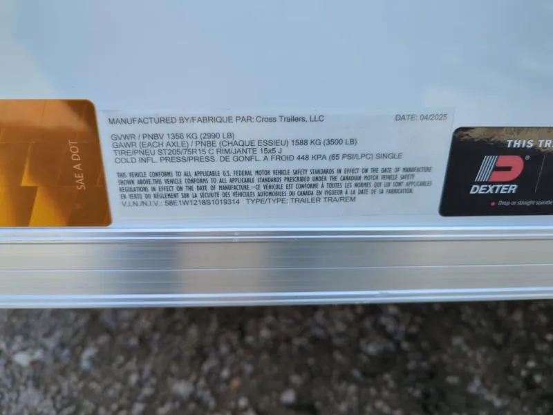 new Cargo (Enclosed) Trailers Cross Trailers  for sale, in Antioch, IL Thumbnail 2