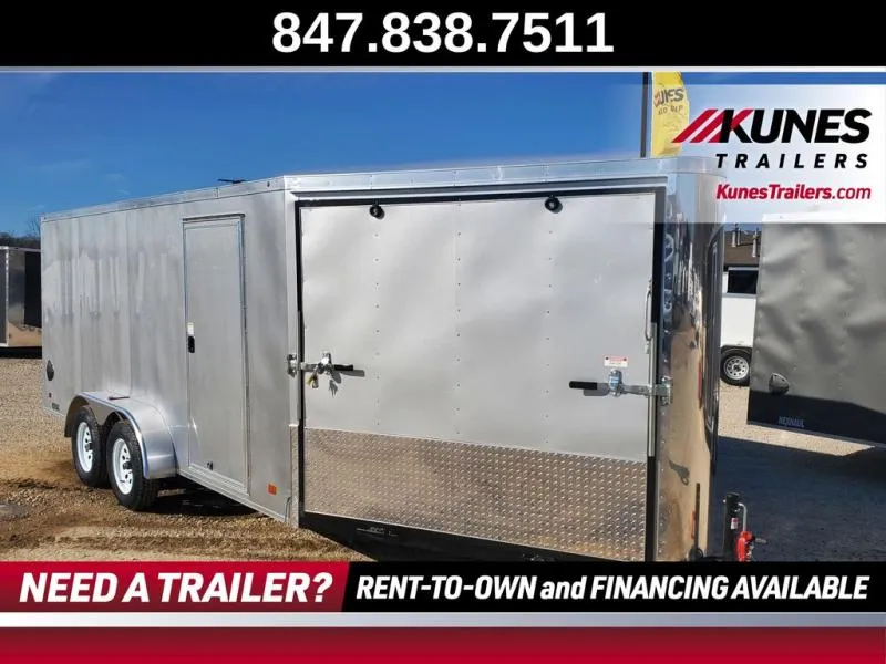 2023 Nexhaul 7X16 Supersnowman Snowmobile Trailer