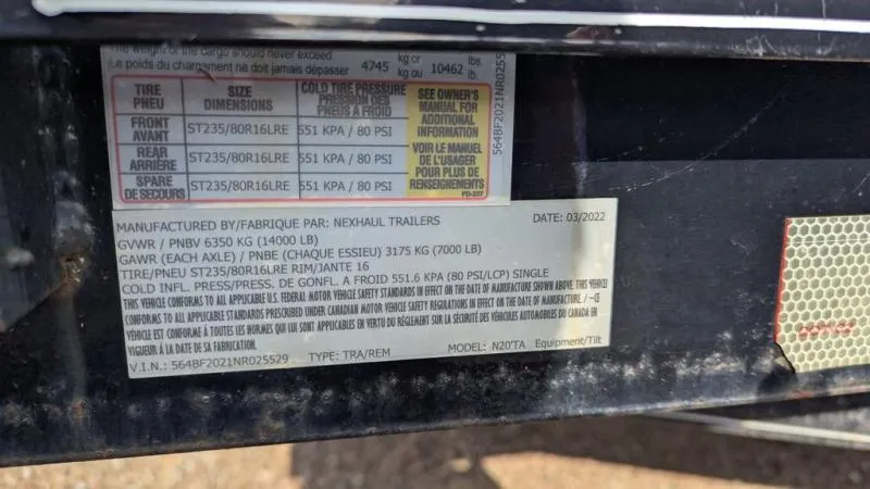 new Equipment / Flatbed Trailers Nexhaul  for sale, in Antioch, IL Thumbnail 2