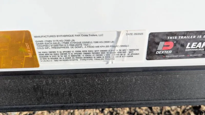 new Cargo (Enclosed) Trailers Cross Trailers  for sale, in Antioch, IL Thumbnail 3