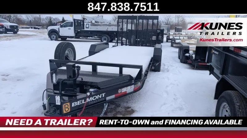 2026 Belmont EFX8218-16K Equipment Trailer