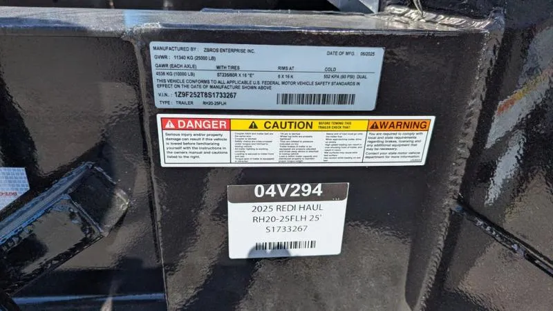 new Equipment / Flatbed Trailers RediHaul Trailers  for sale, in Antioch, IL Thumbnail 2