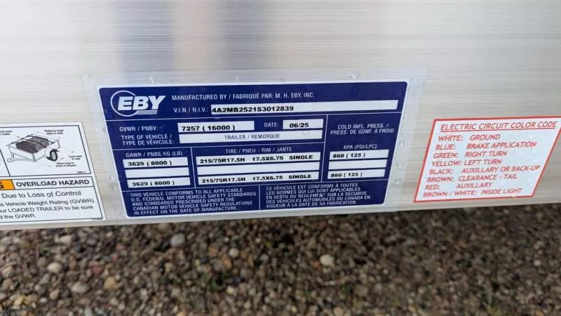 new Equipment / Flatbed Trailers EBY  for sale, in Antioch, IL Thumbnail 2