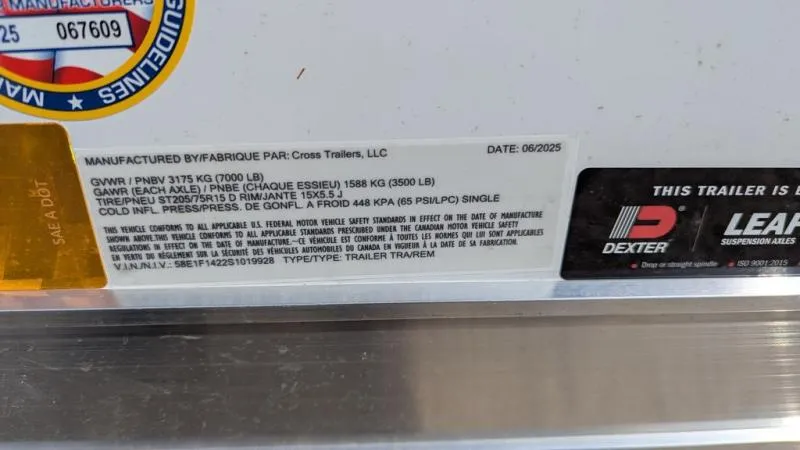 new Cargo (Enclosed) Trailers Cross Trailers  for sale, in Antioch, IL Thumbnail 3