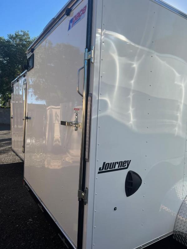 2022 EZ Hauler 7x12 7K Aluminum Enclosed Cargo Trailer Living Quarter