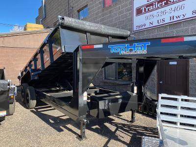 7' X 16' Gooseneck 14000 lb G.V.W. Dump Trailer Low Profile 7' X 16' Gooseneck 14000 lb G.V.W. Dump Trailer Low Profile