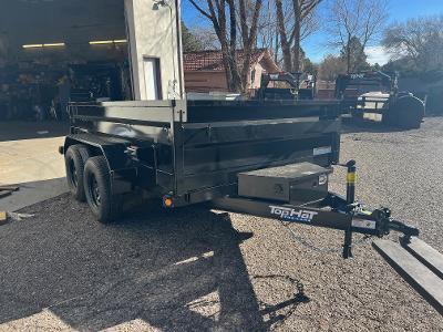 77X 10 Dump Trailer 22" sides 7000# GVW 77X 10 Dump Trailer 22" sides 7000# GVW