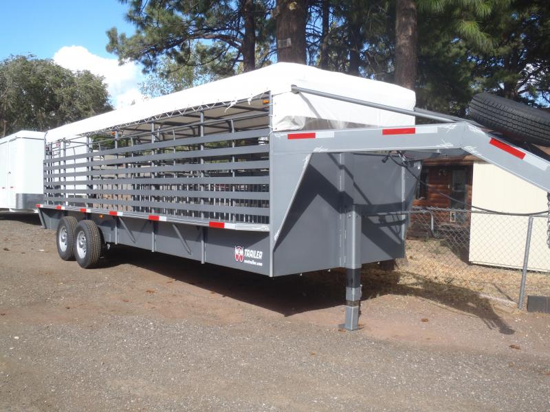 6.8X24 Gooseneck Stock Livestock Trailer 6.8X24 Gooseneck Stock Livestock Trailer